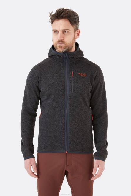 Rab Menns Quest Fleece Hettegenser B62d956 Antrasitt