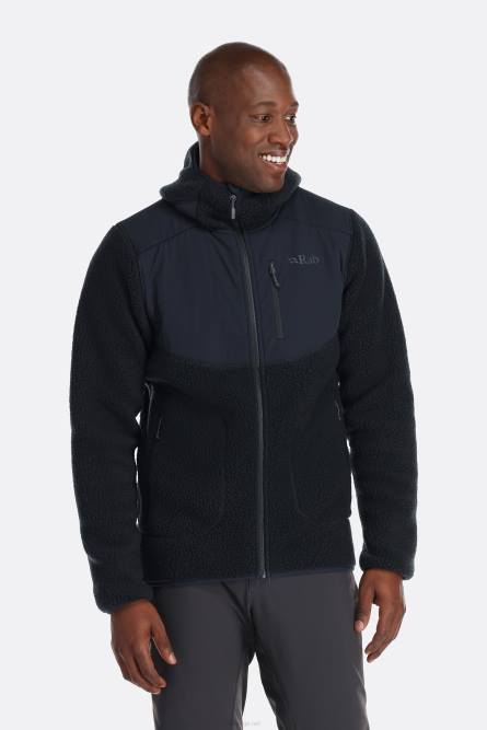 Rab Menn Utpost Hettegenser B62d929 Hvithvit